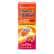 Motrin Children's Ibuprofen Pain Reliever Liquid Medicine - Berry
