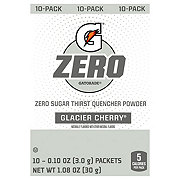 GATORADE ZERO Zero Sugar Glacier Cherry Thirst Quencher Powder Packets