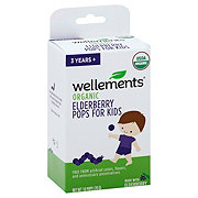 Wellements Organic Elderberry Pops for Kids