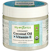 Sky Organics Coconut Oil + Vitamin E