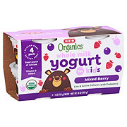 H-E-B Organics Whole Milk Mixed Berry Yogurt