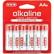 H-E-B Alkaline AA Batteries