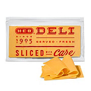 Hill Country Fare Yellow American Cheese, Sandwich Sliced