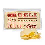 H-E-B Deli Muenster Cheese, Sandwich Sliced