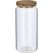 our goods Borosilicate Glass Canister with Lid