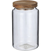 our goods Borosilicate Glass Canister with Lid