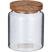Haven + Key Borosilicate Glass Canister with Lid