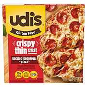 Udi's Gluten-Free Crispy Thin Crust Frozen Pizza - Uncured Pepperoni