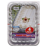 Handi-Foil Eco-Foil Cook-N-Carry Half Sheet Pan & Lid - Shop Bakeware at  H-E-B