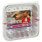 Handi-Foil Cook-N-Carry Poultry Pans & Lids