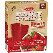 H-E-B Strawberry Fruit Strips