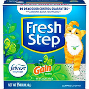 Fresh Step Febreze & Gain Scent Clumping Cat Litter