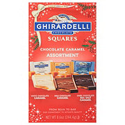 Ghirardelli Chocolate Caramel Assortment Holiday Squares