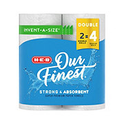 H-E-B Our Finest Invent-A-Size Paper Towels