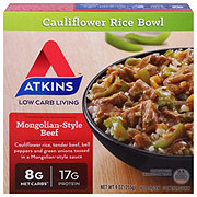 Atkins Low Carb Living Mongolian-Style Beef Frozen Meal