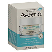 Aveeno Calm + Restore Oat Gel Face Moisturizer, For Sensitive Skin