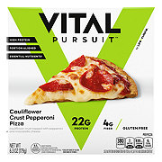 Vital Pursuit by Life Cuisine Cauliflower Crust Pepperoni High Protein Pizza