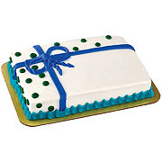 H-E-B Bakery Party Gift Buttercream White Cake