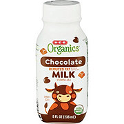 H-E-B Organics 2% Reduced Fat Chocolate Milk