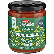 H-E-B Organics Thick N' Chunky Salsa - Mild