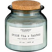 Foundry Candle Co. Green Tea & Bamboo Scented Soy Candle