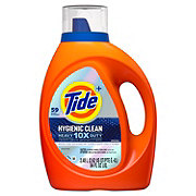 Tide + Hygienic Clean HE Turbo Clean Liquid Laundry Detergent, 59 Loads - Original