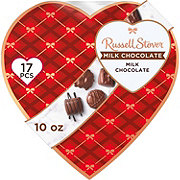 Russell Stover Milk Chocolates Valentine's Heart Gift Box, 17 pc