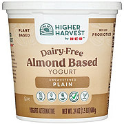 Higher Harvest by H-E-B Dairy-Free Almond-Based Yogurt – Unsweetened Plain