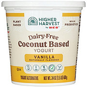 Higher Harvest by H-E-B Dairy-Free Coconut-Based Yogurt – Vanilla