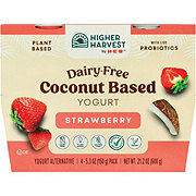 Higher Harvest by H-E-B Dairy-Free Coconut-Based Yogurt – Strawberry