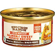 Heritage Ranch by H-E-B Limited Ingredient Grain-Free Wet Cat Food - Salmon & Sweet Potato