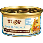 Heritage Ranch by H-E-B Grain-Free Wet Cat Food - Trout Recipe Pate