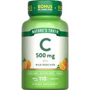 Nature's Truth Vitamin C 500 mg Tablets