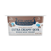 Icelandic Provisions Extra Creamy Skyr - Cold Brew Coffee Extra Creamy