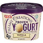 H-E-B Creamy Creations Frozen Yogurt - Vanilla
