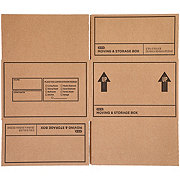 H-E-B Moving & Storage Printed Box - Brown