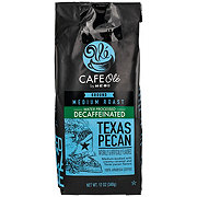 CAFE Olé by H-E-B Medium Roast Decaf Texas Pecan Ground Coffee