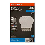 Sylvania TruWave A19 40-Watt Frosted LED Light Bulbs - Daylight