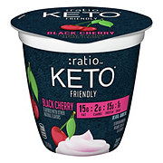 :ratio Keto Friendly Black Cherry Yogurt