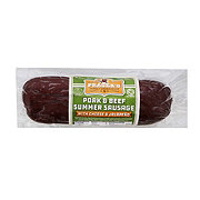 Prasek's Pork & Beef Summer Sausage with Jalapeno and Cheese