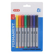 H-E-B Ultra Fine Tip Permanent Markers - Assorted Ink