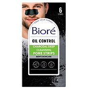 Bioré Men's Oil Control Charcoal Deep Cleansing Pore Strips
