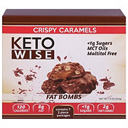 Keto Wise Fat Bombs Crispy Caramel