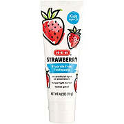 H-E-B Kids Fluoride Free Toothpaste - Strawberry
