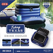 H-E-B Tubing Texas Inflatable Cooler