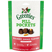 GREENIES PILL POCKETS for Dogs Capsule Size - Hickory Smoke Flavor