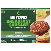 Beyond Meat Beyond Breakfast Sausage Frozen Plant-Based Patties - Original, 6 ct