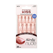 KISS Salon Acrylic French Nude Nails - Holla Back