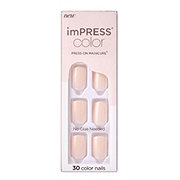 KISS imPRESS Color Press-On Manicure - Red Velvet