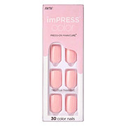 KISS imPRESS Color Press-On Manicure Pick Me Pink